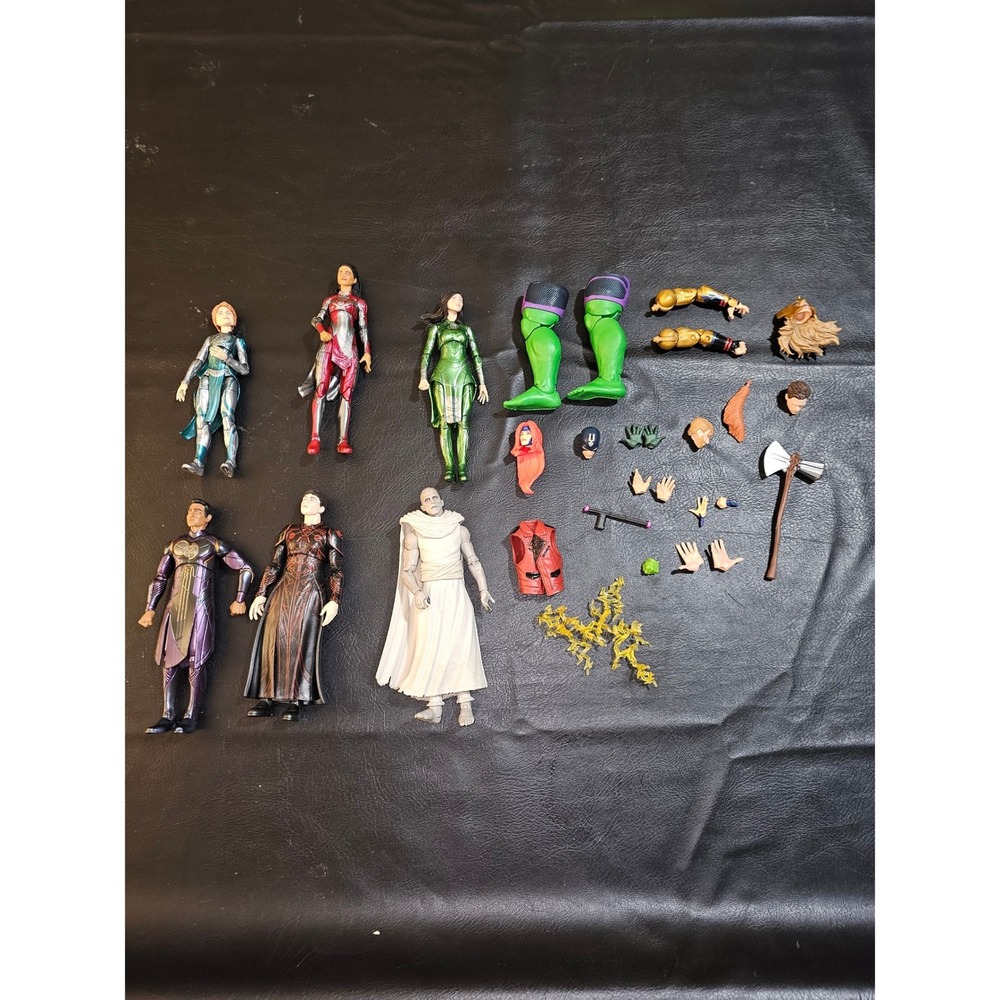 Marvel Legends Figure Lot Eternals Gorr Gilgamesh BAF Legs Parts Accessories